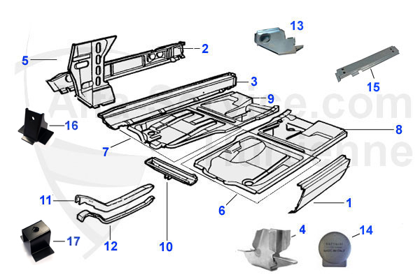 Schweller/Bodenbleche