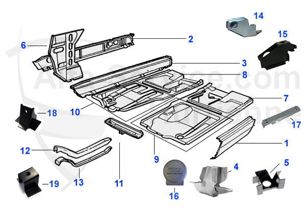 Schweller/Bodenbleche