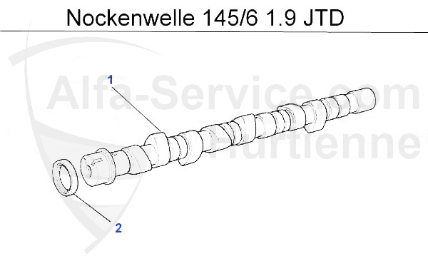 Nockenwelle 1.9 JTD