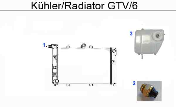 RADIATOR GTV/6