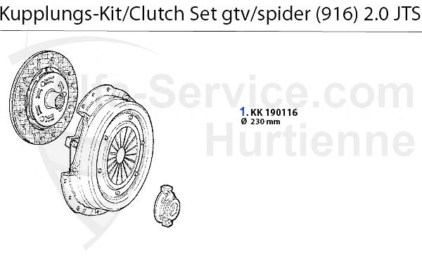 CLUTCH SET 2.0 JTS