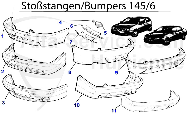 Stoßstange/Kühlergrill/Zierleiste