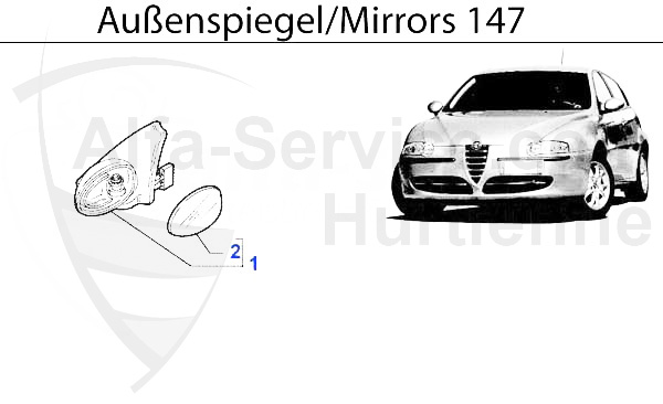 retrovisores exteriores