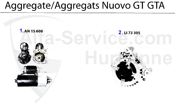 alternador/motor de arranque GTA