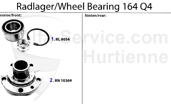 rodamientos de rueda 3.0 Q4