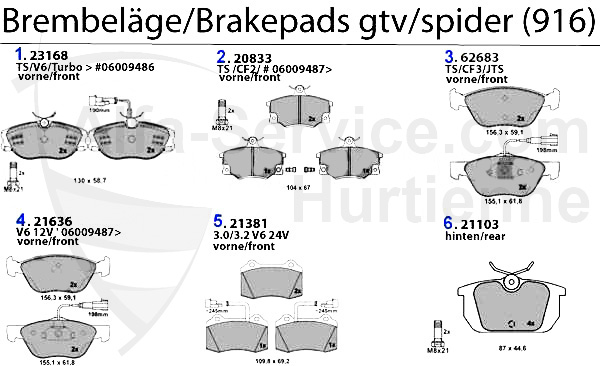 BRAKE PADS