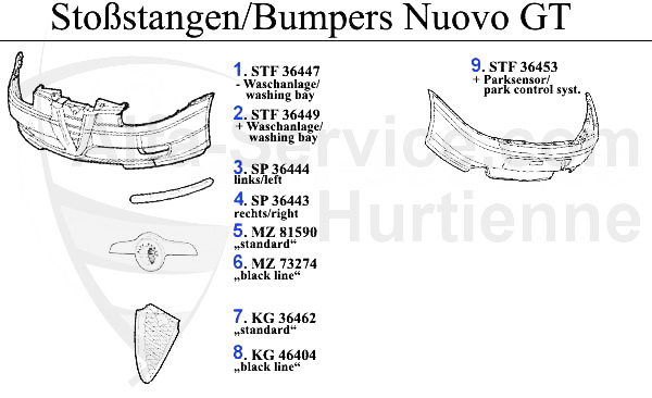 Stoßstangen/Kühlergrill