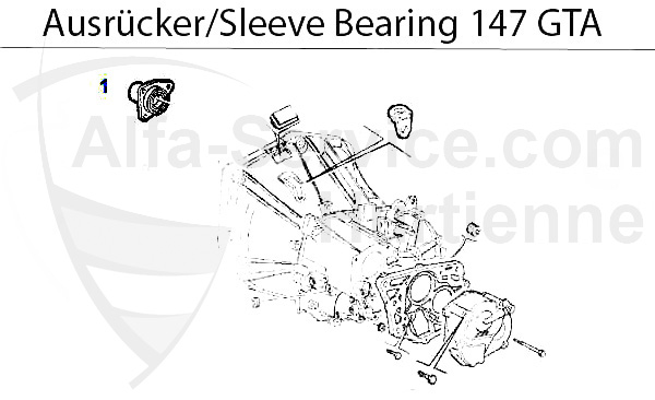 manicotto guida 3.2 V6 24V/GT