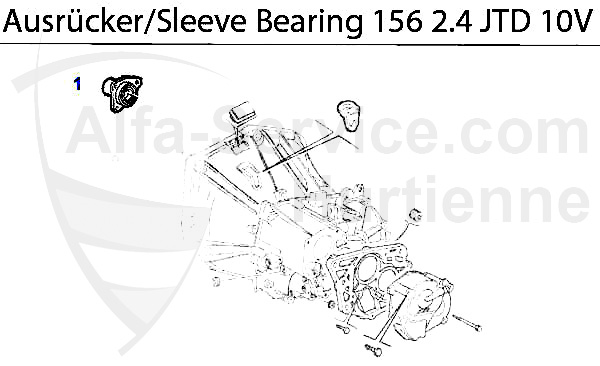 Coulisseau 2.4 JTD 10V