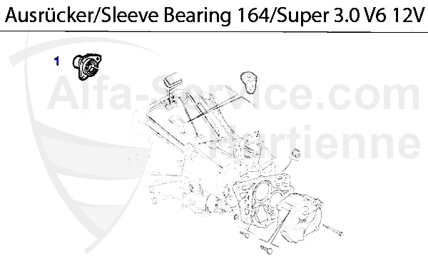 Coulisseau 3.0 V6 12V