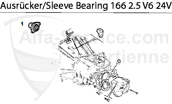 GUIDE BUSH f. SLEEVE BEARING 2.5 V6 24V