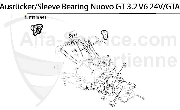 Führungshülse 3.2 V6 24V/GTA