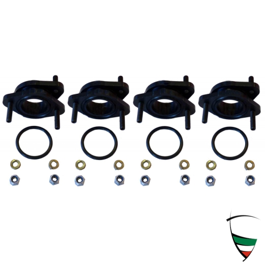 CARBURATOR MOUNT KIT (4 PCS) ALUMINIUM 40MM TYPE 105,115,116