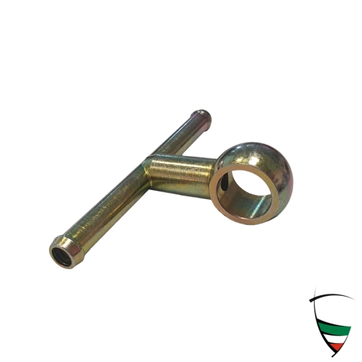 Raccordement essence lateral double, version droite, zinguee WEBER DCOE