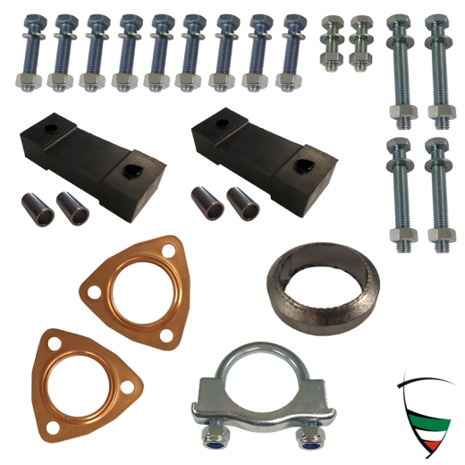 kit montaje escape versiones carburadore