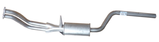 Silencieux primaire 1750 pédalier au plancher GT, Berlina, Spider Duetto (rajuster la longueur)