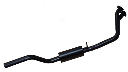 FRONT MUFFLER GT 1750 STANDING PEDALS WITHOUT MOT