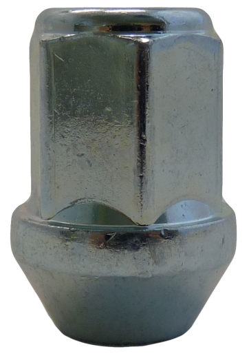 WHEEL NUT ZINC VERSION FOR ALLOY RIMS 19 MM, RIGHT THREAD