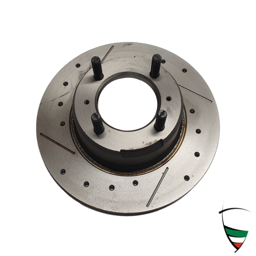 Sport-Bremsscheibe 1300-1600 vorne gelocht, Kein TÜV-Gutachten
