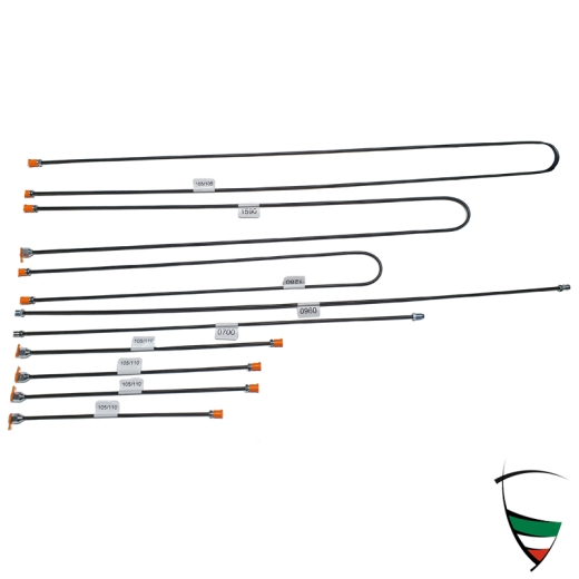 Bremsleitungssatz Spider, GT hängende Pedale, 1300/1600 Bremsleitungssatz Spider, GT hängende Pedale, 1300/1600