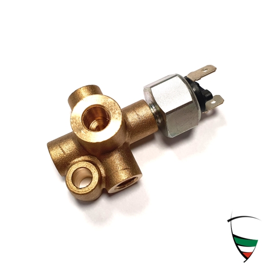 Verteilerstück Bremsleitung , Kupplung mit Bremslichtschalter 105