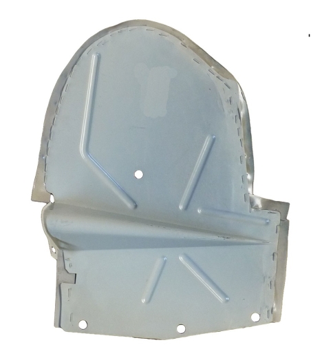 placa para-fango del. der. Spider 83-89