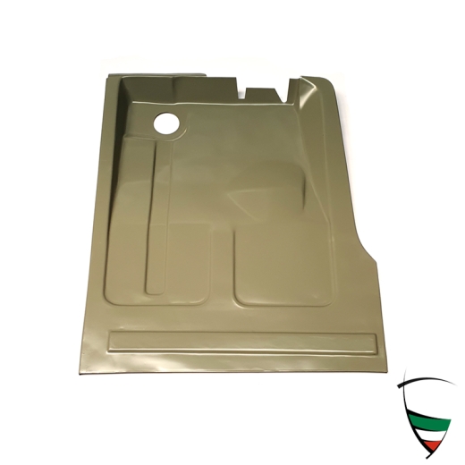 Bodenblech vorne links 1. Serie stehende Pedale, auch für GT/Giulia 2. Serie RHD