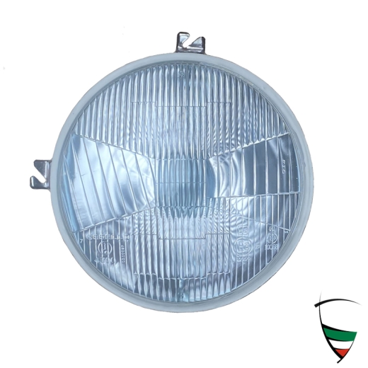 Außenscheinwerfer H4 7" Giulia, Berlina 1750 ,GT, RHD Linksverkehr (000097)