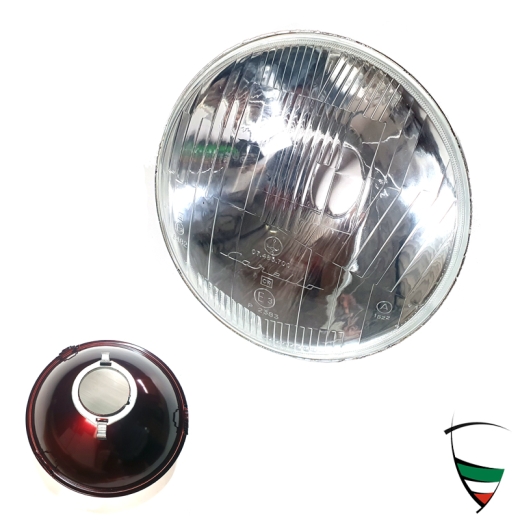 BILUX OUTSIDE HEADLAMP 7" SPIDER