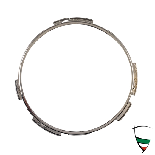 CHROME FASTENING RING HEADLAMP 170mm