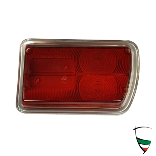 vetro faro post. dx GT Bertone versione USA rosso/rosso 1300-1750 Carello Replica