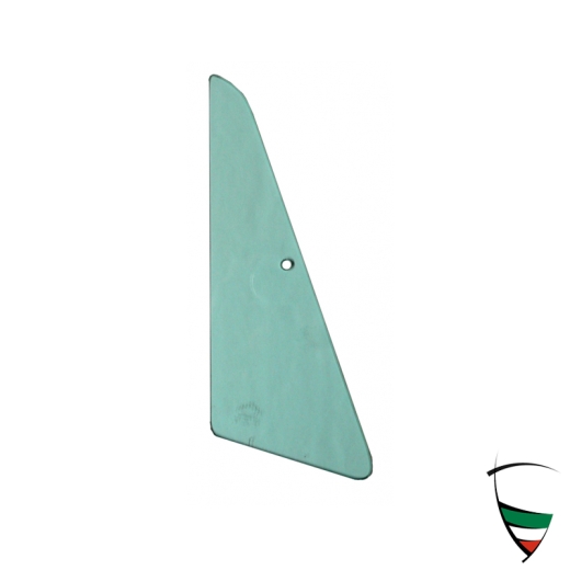 Vitre triangulaire GT vert
