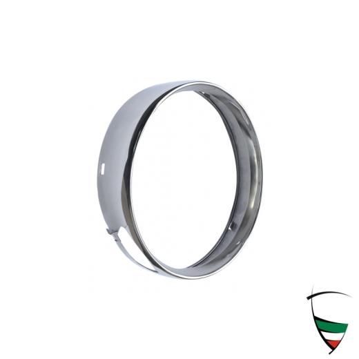 Scheinwerferzierring GT Glatthaube 1967-76 mit Regleröffnung INOX Scheinwerferzierring GT Glatthaube 1967-76 mit Regleröffnung INOX