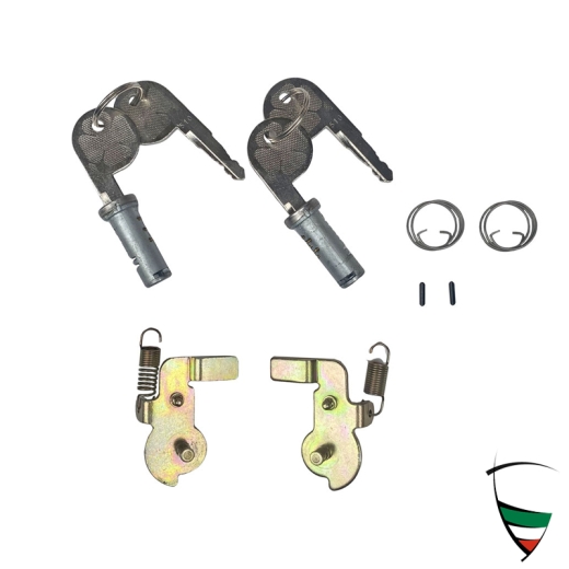 DOOR LOCK CYLINDER SET (2) WITH 2 IDENTICAL KEYS, GT/GTJ/GTV