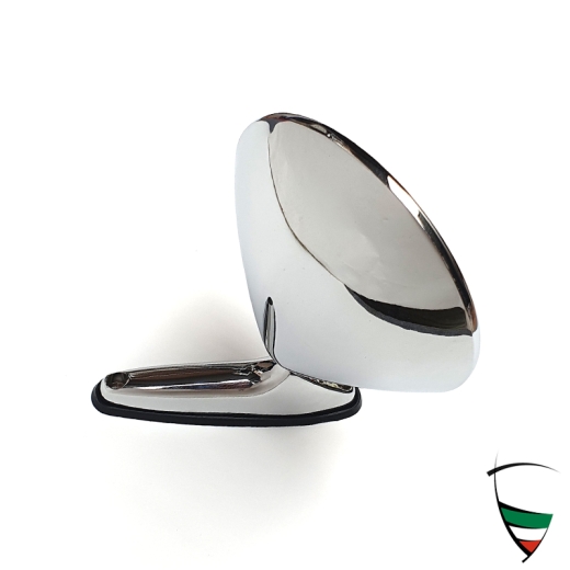 Außenspiegel rund Chrom ohne Emblem mit Gummiunterlage 19 153 0 0 Außenspiegel rund Chrom ohne Emblem mit Gummiunterlage 19 153 0 0