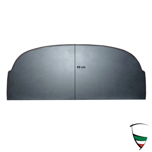 GT BACKSHELF 1300/1600 BLACK 1. SERIES 1750, HEIGTH 49 CM