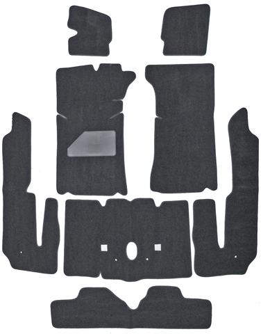 Jeu de moquettes, 1750,2000, pédalier suspendu 70-87 Jeu de moquettes, 1750,2000, pédalier suspendu 70-87