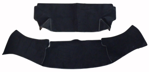 Teppichsatz schwarz Spider 1990-93 Innenraum hinten Teppichsatz schwarz Spider 1990-93 Innenraum hinten