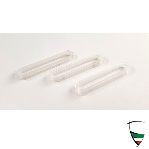 Kunststoffeinlage in Lenkspeichen Aussparung 57mm, 3 Stück, Spider Personal Lenkrad