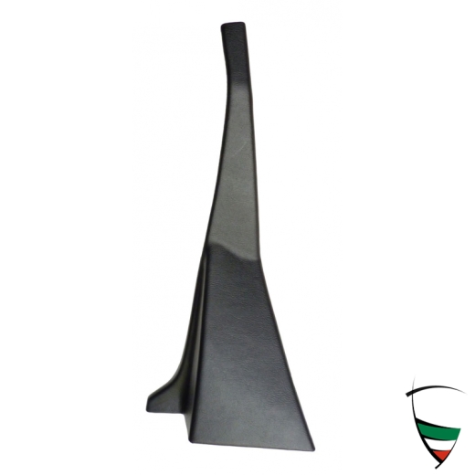 vestido montante central der. Spider, >83,2 orificios,negro, en plástico cubierto con Skay