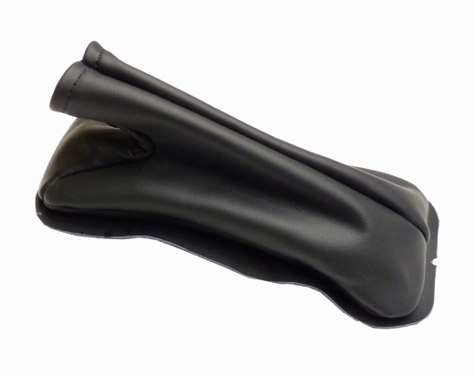 cuffia freno a mano 1750 GT, pelle nera per console