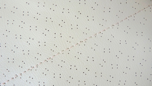 Dachhimmel Giulia creme gelocht