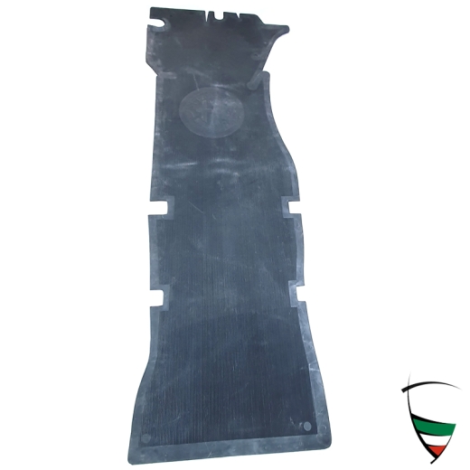 Tapis caoutchouc conducteur, Pédalier suspendu