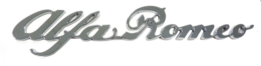 Schriftzug Alfa Romeo Spider 1990-93, selbstklebend