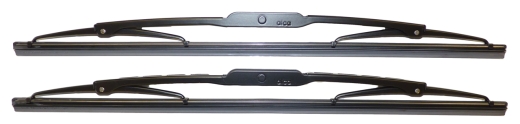 Satz Wischerblätter schwarz Spider 1986-93, Hakenbefestigung