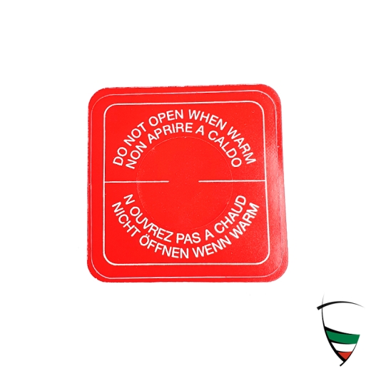 STICKER RADIATOR CAP