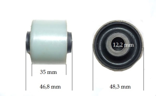Silent-bloc train av. Sud/Sprint,33 (905/7)