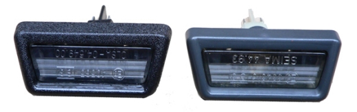 alumbrado de la placa GTV >76 gris o negro