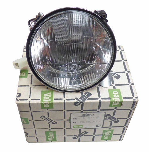 Außenscheinwerfer Alfetta Berlina links, Alfetta GT alle Modelle ohne Standlicht,original ELMA Außenscheinwerfer Alfetta Berlina links, Alfetta GT alle Modelle ohne Standlicht,original ELMA