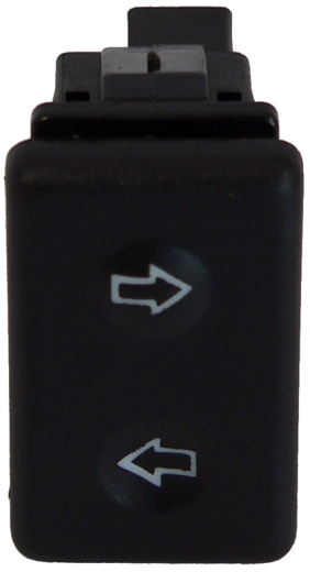 Commutateur lève-vitre pour Alfa 75 avec symbole en blanc